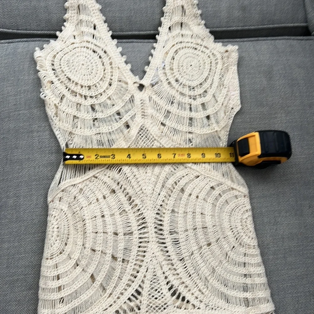Zara Cut Out Crochet Dress - Picture 5 of 6